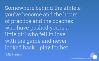NETBALL QUOTES TO INSPIRE - the first step